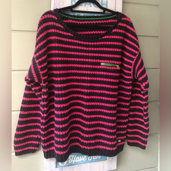 TOMMY HILFIGER Y2K vintage oversized open knit sweater. The details 💕OS size - Picture 10 of 15
